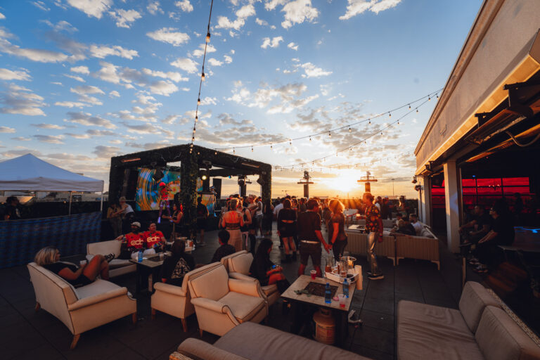 sunrise party in at Las Vegas Afterhours club