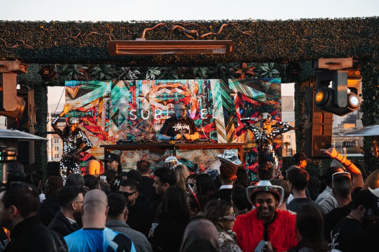 Packed dance floor at Terrace Afterhours club in Las Vegas