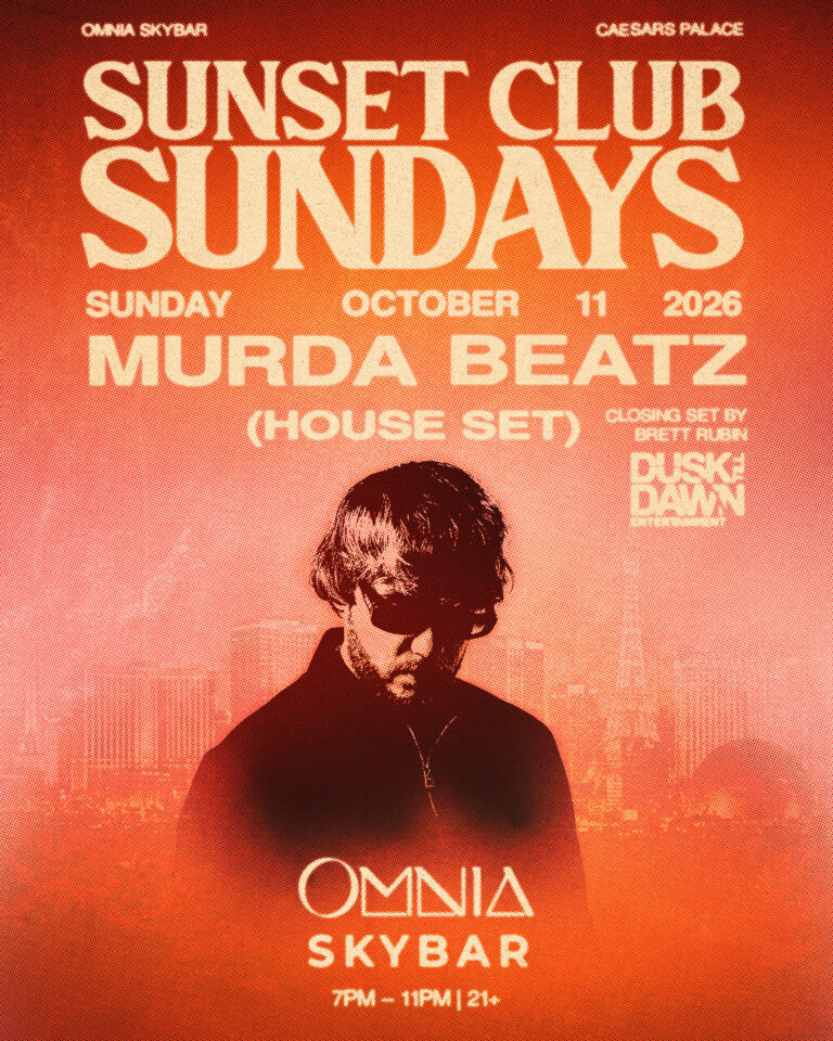 OCTOBER 11, 2026 SUNSET CLUB SUNDAY FLYER